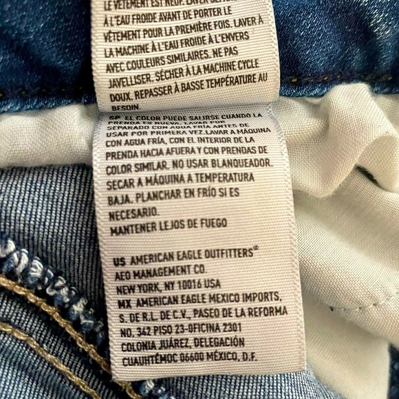 American Eagle Outfitters Distressed Women’s Stretch Cutoff Shorts, Size 6 - Picture 10 of 10